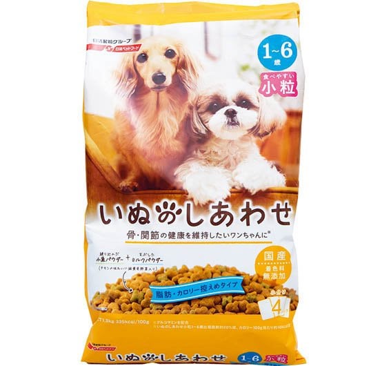日清ペットフード:いぬのしあわせ:ドッグフード