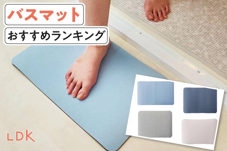 バスマットのおすすめランキング。柔らかい珪藻土マットなど人気商品を比較