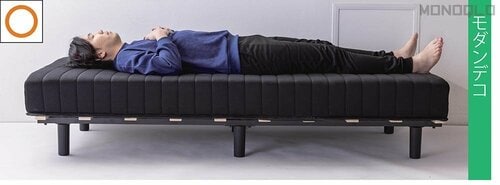 モダンデコ「シングル 脚付きマットレス」 脚付きベッドマットレスおすすめ イメージ