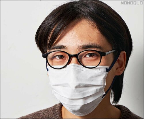【使用感】メガネユーザーにおすすめ! 大きいサイズのマスクおすすめ イメージ