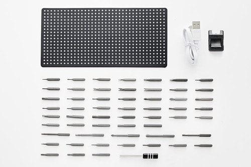 55種類のビットは圧巻! 電動の精密ドライバーの実機検証(hans-on-review)の写真おすすめ イメージ