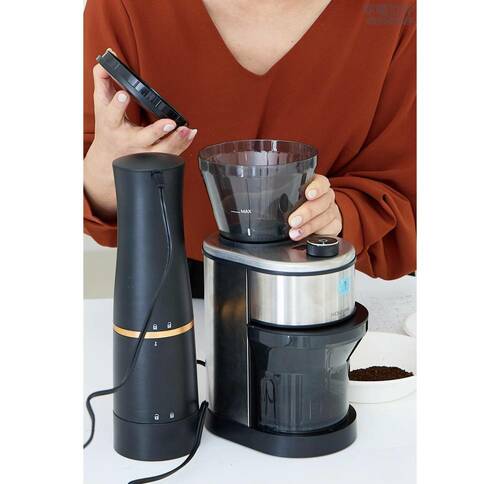 テスト1:使用感 電動コーヒーミルおすすめ イメージ