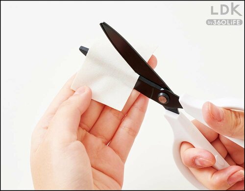 切りにくかったあれこれが何でも切れる LDKベストバイノーマルハサミU1000円おすすめ イメージ