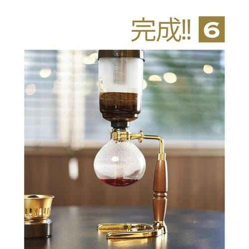 サイフォンコーヒーを淹れる6ステップ イメージ6