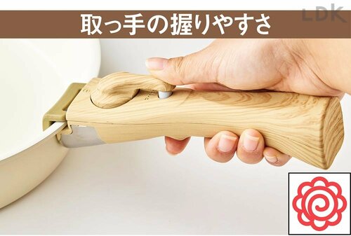 取っ手の握りやすさ フライパンセットおすすめ イメージ