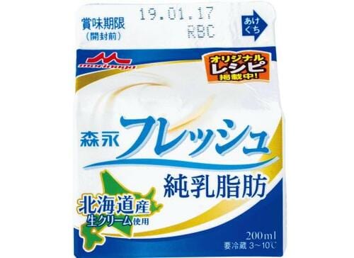 “乳脂肪の濃さ”で味とお値段は変わります イメージ