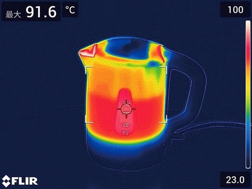 テスト1:安全性 電気ケトルおすすめ イメージ