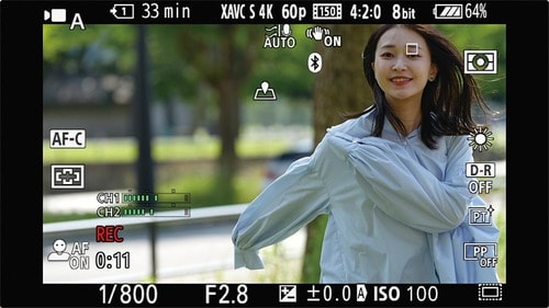 ソニー「α7 III」の30pと比べると格段に滑らか イメージ