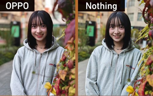 <ここがポイント>ポートレートは色味もよくソフトな仕上がり! ハイエンドスマホおすすめ イメージ