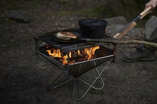 料理も圧倒的にしやすくなる! スノーピーク「焚火台 L」 イメージ3
