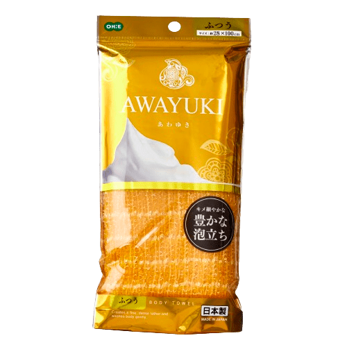 ボディタオルおすすめ オーエ あわゆき ボディタオル ふつう OR イメージ1