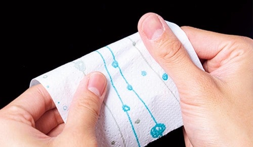 ふんわり度：ふんわり厚めの紙質 シャワートイレ用トイレットペーパーおすすめ イメージ