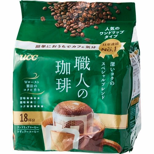 Vマーク(グルメテーブル)おすすめ UCC上島珈琲 職人の珈琲 深いコクのスペシャルブレンド イメージ1