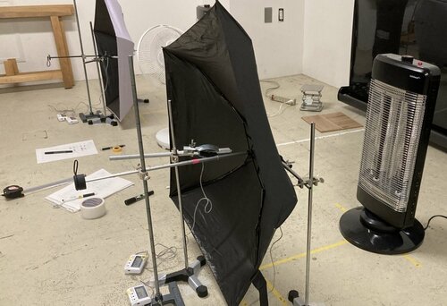 テスト2：涼しさ 黒色の折りたたみ日傘おすすめ イメージ