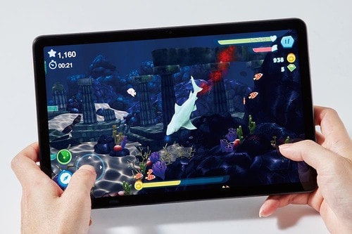 ゲームでのカクつきもなし Amazon「Fire Max 11」レビューおすすめ イメージ