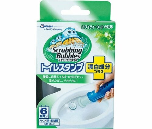 ジョンソン:スプラビングバブル:トイレスタンプ:漂白成分プラス:トイレ洗剤