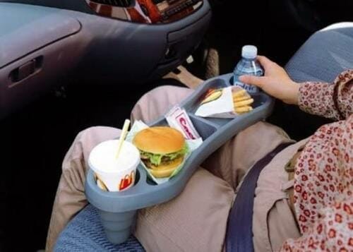 ひざに乗せるタイプのスマイルキッズ「ひざのせトレー」 イメージ2