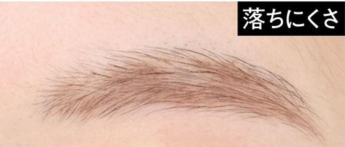 落ちにくさ 落ちにくいアイブロウおすすめ イメージ