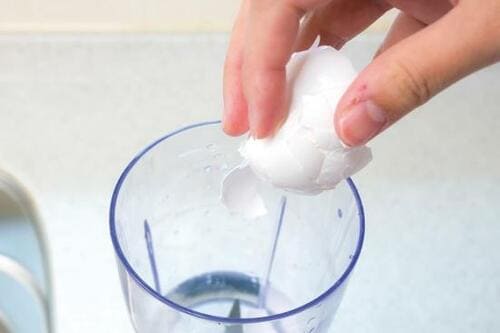 掃除ワザ1：卵の殻でミキサーの隠れ汚れを落とす イメージ3