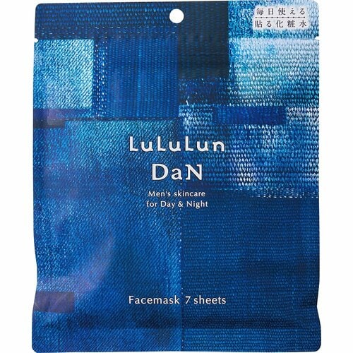 メンズシートマスクおすすめ ルルルン ルルルン DaN ブラックマスク イメージ