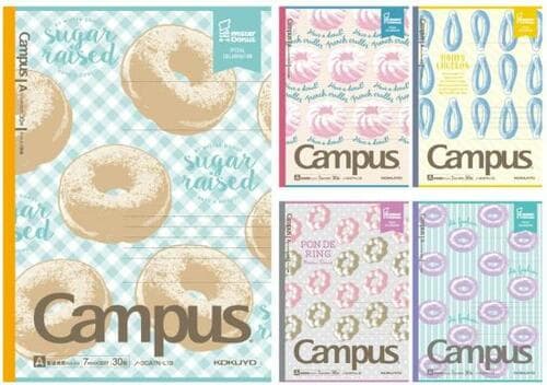 コラボグッズ1:キャンパスノート イメージ