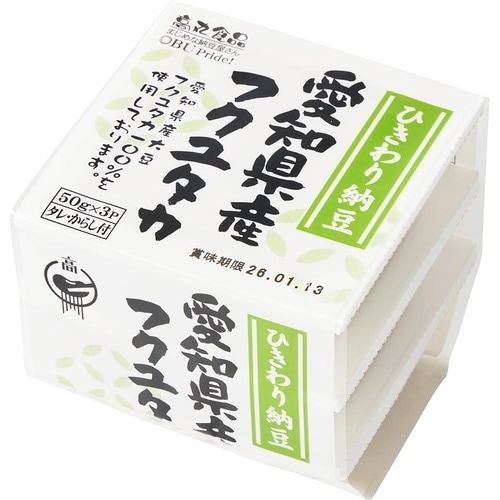 納豆おすすめ 高丸食品 フクユタカ ひきわり納豆 イメージ