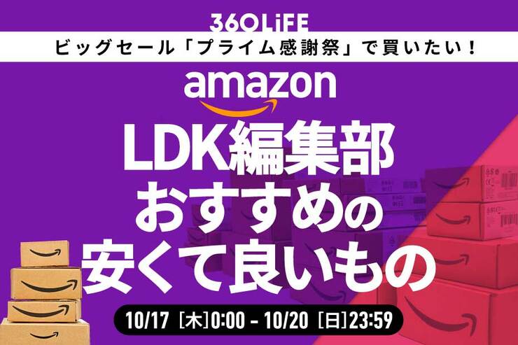 【プライム感謝祭】「LDK」編集部員おすすめの“安くて良いもの”がこちら！