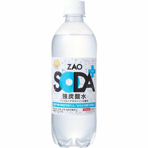 炭酸水おすすめ ライフドリンクカンパニー ZAO SODAプラス イメージ