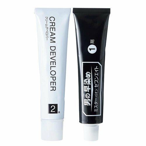 白髪染めおすすめ ヘンケル ミスターパオン セブンエイト 自然な黒色 イメージ2