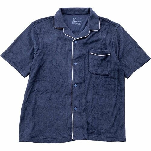 無印のおすすめメンズパジャマおすすめ 無印良品 紳士 着るタオル 両面パイル 半袖パジャマ イメージ2