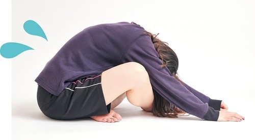 ワンポイントアドバイス:腰の角度を変えてみて ズボラストレッチおすすめ イメージ