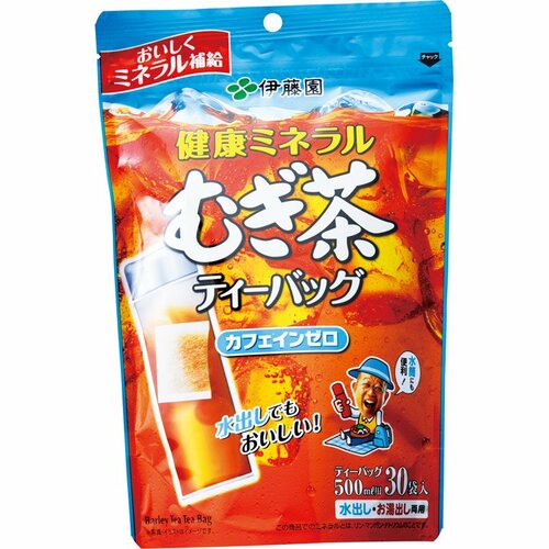 伊藤園:健康ミネラル むぎ茶 ティーバッグ:水だし茶
