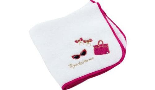 Francfranc:バロット ハンカチタオル ファッショナブル ホワイト:タオル