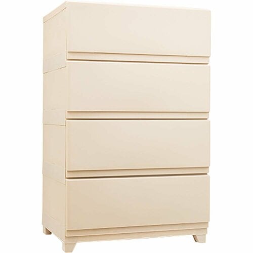 プラスチックチェストおすすめ ケユカ 【WEB限定】壁付デコニー シーヴォ ワイド 4段 イメージ