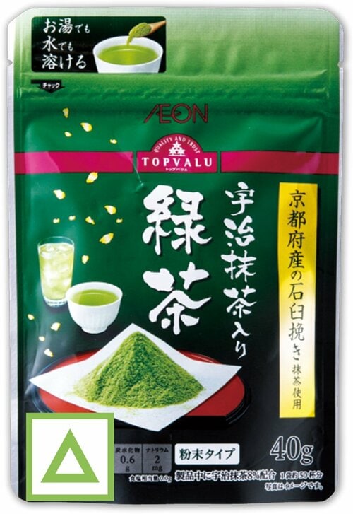 トップバリュ:宇治  抹茶入り 緑茶:飲料