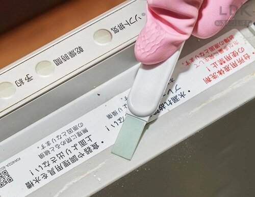 食洗機の水垢もポリッシュバーで削り落とす イメージ2