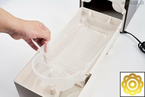 【お手入れしやすさ】タンク内に手を入れやすく、トレイカバーは汚れたら捨てるだけ! 一人暮らし向け加湿器おすすめ イメージ2
