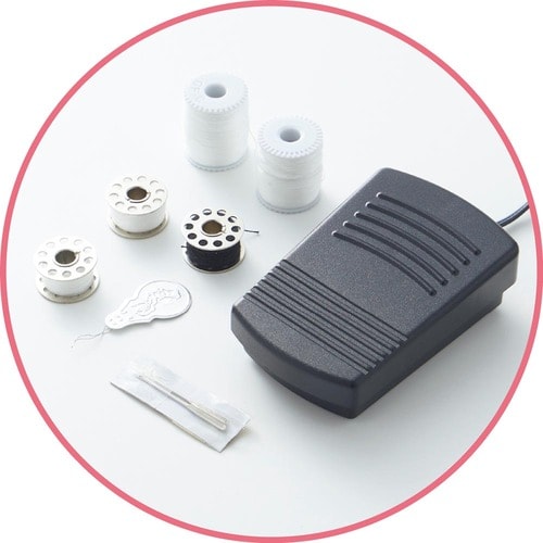 家庭用ミシンおすすめ ベルソス コンパクト電動ミシンR VR-H019 イメージ2