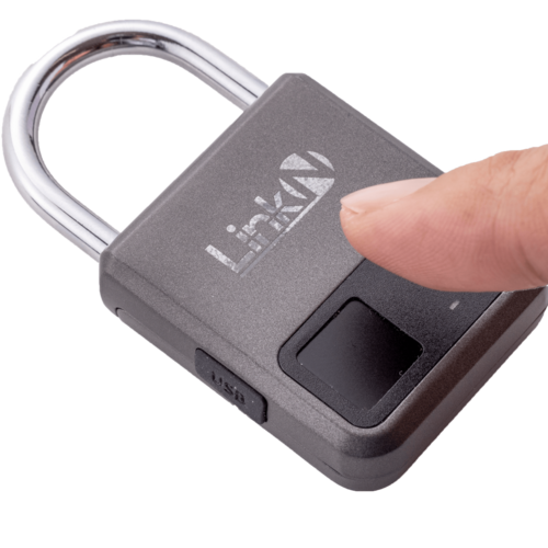 スマート南京錠おすすめ Link-N 南京錠 スマートロック スマートキー 指紋認証 鍵 マスター鍵付属 イメージ3