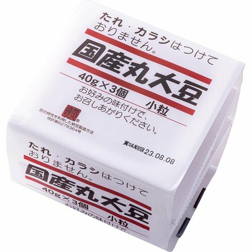 納豆おすすめ 保谷納豆 国産丸大豆 小粒 イメージ1