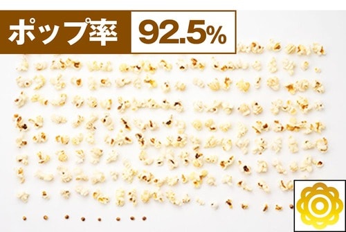 ポップ率 ポップコーンメーカーおすすめ イメージ