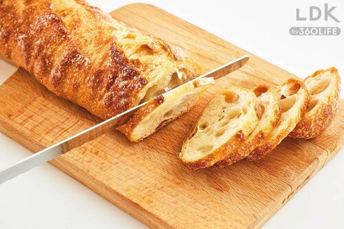 かたい×長いパンの形もくずさない パン切り包丁おすすめ イメージ