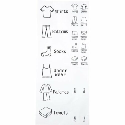 キャンドゥ:インデックスステッカー