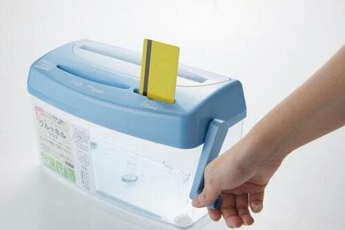 CDやクレカもスパッと裁断カットが細かいクルッキルクロス イメージ