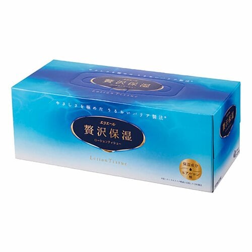 保湿ティッシュペーパーおすすめ 大王製紙 エリエール 贅沢保湿 イメージ1