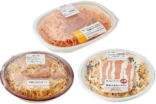 大盛りコンビニパスタのおすすめ まとめ 大盛りコンビニパスタおすすめ イメージ