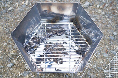 燃焼効果が高く、燃え残りもない