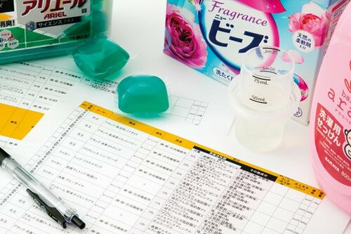 テストではNG成分2つ以上で脱落残った製品のみ洗浄力をチェック