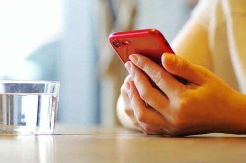 車内映像をスマホで確認できる イメージ