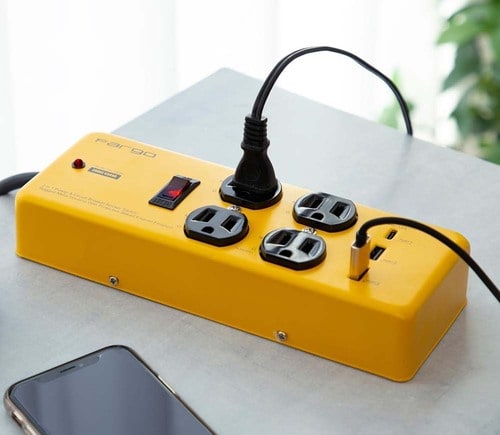 【電源タップ】Fargo「STEEL TAP 4個口 USB付」 Amazonプライムデーセールアイテムおすすめ イメージ